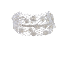 Bridal Headband Bibian Ivory