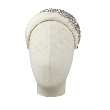 Bridal Headband Beatrice Crystal