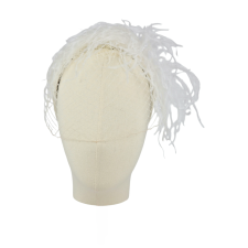 Bridal Headband Light White 